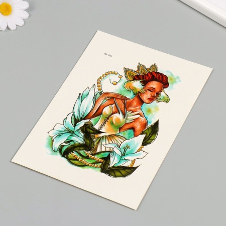 Tattoo on the body color "Princess Lilius" 26.1x14.6 cm-2