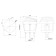 Round keyboard 250V 6A (3C) On-off Red with backlight moisture protection Rexant