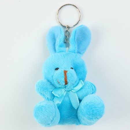 Soft toy "Rabbit" on the suspension, 7 cm, color mix-9