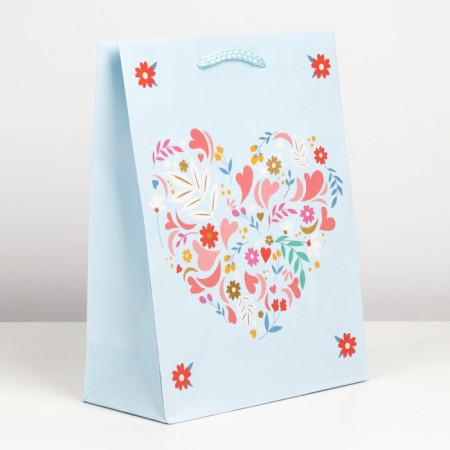 Gift laminated package, packaging, Pressent for You, MS 18 x 23 x 8 cm-1