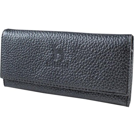 Key on the button, length 13.7 cm, dark gray color