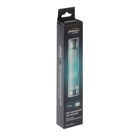 LED lamp with a traffic sensor, 5 LED, 2 W, from batteries 3*AAA, 6500k, white-6