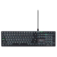 Клавиатура Оклик K953X механическая черный/серый USB Multimedia LED (1901086)