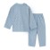 Pajama nursery from a flannel (shirt, trousers) kaftan "pineapple", height 98-104, blue