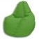 Mear-bag “Pear” Positive Real a, size m, diameter 70 cm, height 90 cm, velor, green color