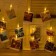 Garland “thread” 5 m with nozzles “clothespins”, IP20, transparent thread, 30 LED, warm white glow, 8 modes, 220 V
