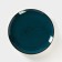 Ceramic “turquoise” plate, d = 27 cm