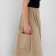 Women's skirt with Minaku pocket: safari beige color, rn 48