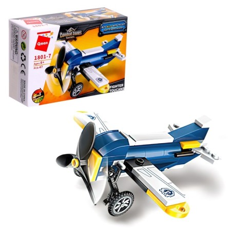 Constructor Police "Police Transport", 8 types, mix-6