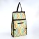 Folding bag on Velcro, 2 wheels, colorful color