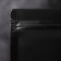 Zip-Lock bag Craft with a rectangular window, black, 10 x 15 x 3 cm
