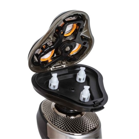 Electric blower Pioneer BS007, 3 W, 3 heads, USB, battery, silver-10