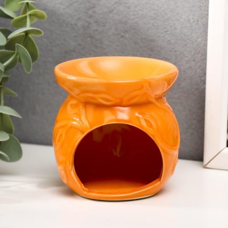 Aroma lamp ceramics "Flora" mix 8x7.7x7.7 cm-2