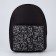 Backpack school youth One Line, 29x12x37 cm, lightning departure, external pocket, refinery, black