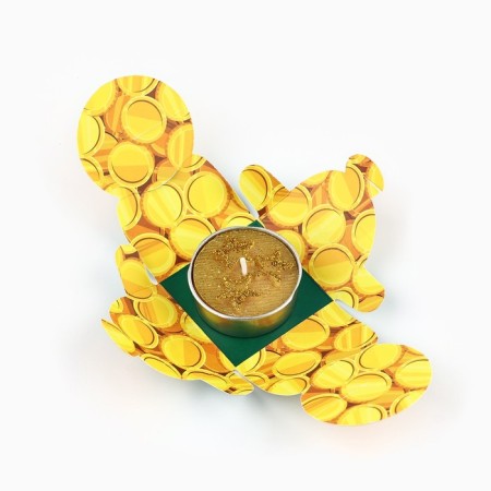 Tea candle "Money", Diam 4 cm-6