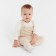 Combine Children's Knitted Minaku, height 74-80, beige color