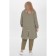 Cardigan female, size 56, green color