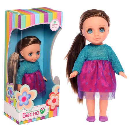 Doll "Asya flickering color"
