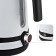 Electric kettle KitFort KT-6121-2, metal, 1.7 l, 2200 watts, adjustment t °, white