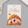 Cardboard "Bear in Mandarins" 4x6 cm