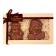 Chocolate figures "Knitted snowman and snake 2025", 160 g