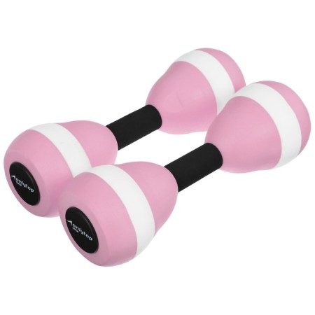 Aquaerobiki dumbbells onlytop, 2 pcs., 27.5x9 cm, Mix colors-7