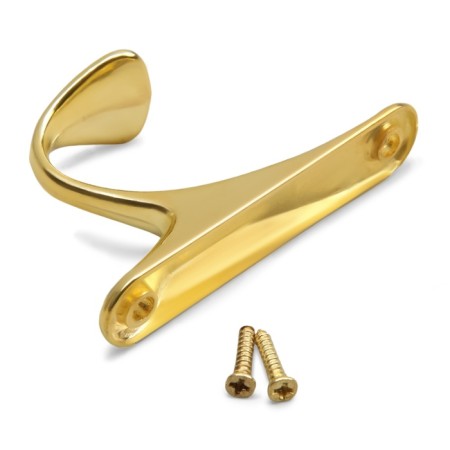 Hook furniture tundra TKO024, one -rod, gold, 2 pcs-4