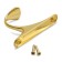 Hook furniture tundra TKO024, one -rod, gold, 2 pcs