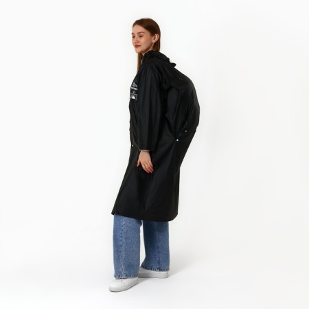 An adult raincoat with a branch for anime backpack, universal size-4