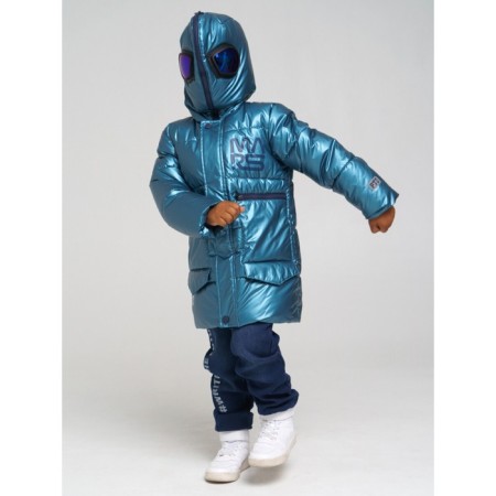 Winter coat for a boy, height 98 cm-2