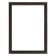 Frame for paintings (mirrors) 15 x 21 x 1.2 cm, plastic, calligrata pkm, black