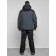 Male winter ski costume, size 56, dark gray color
