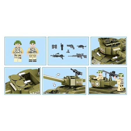 Designer "Army. M26 Pershing ", 464 details-1