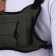 Babberry bag with lightning, 2 external pockets, green color