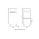 Furniture kit for the bathroom: Dag "jika" + Azov-40 shell, 41 x 79 x 29 cm