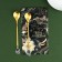 A spoon with the acrylic suspension "Let a fairy tale into your life", 14.8 x 2.7 cm