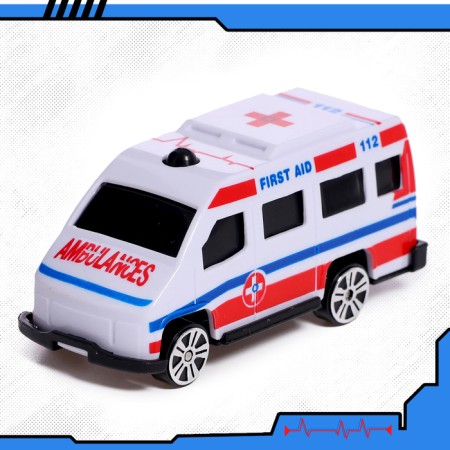 Set of Machines "Ambulance", 5 pieces-4