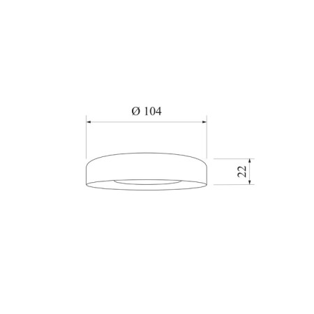 Ceiling accent Elektrostandard, RAMP 9 watts, 104x104x22 mm, IP20-4
