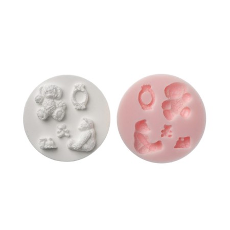 Silicone Mold No. 1267 "Animal toys"
