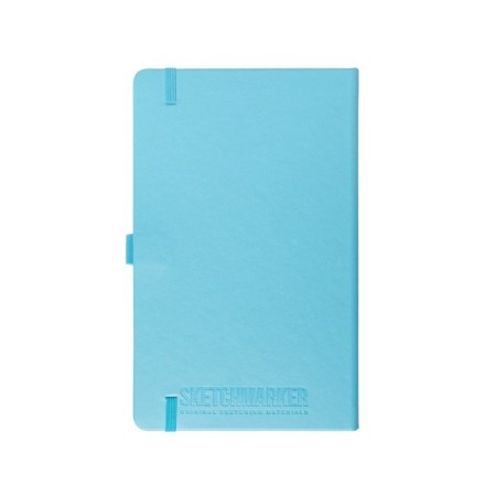 Sketchmarker sketchbook, 130 x 210 mm, 80 sheets, solid boumvinyl cover, white, block 140 g/m2-3