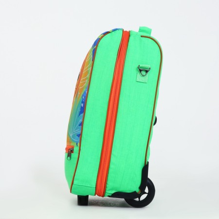 Baby suitcase 32 l (s), Sacvoyage, lightning department, green color-2