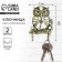 The wall -mounted Key "I am protecting the family", owl, 7 x 10 cm.
