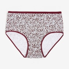Cowards women's slips, burgundy color, size 56-58