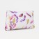 Lightning cosmetic bag, beige color/purple