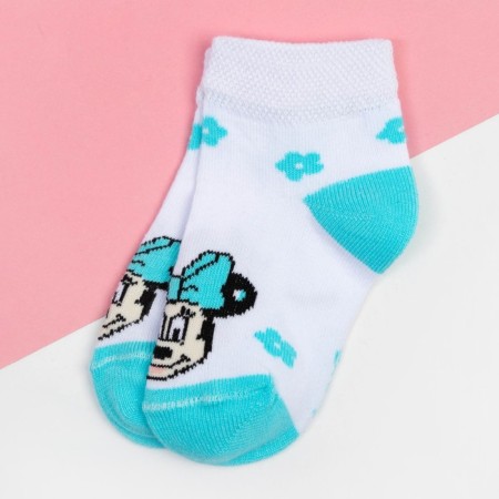 Socks "minnie mouse", Minnie Mouse, White, 8-10 cm-1