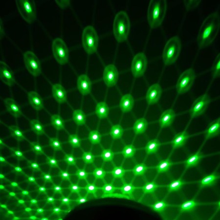 Light device "Discus-SAR" 11 cm, speaker, remote control, glow RGB, 5 V-6