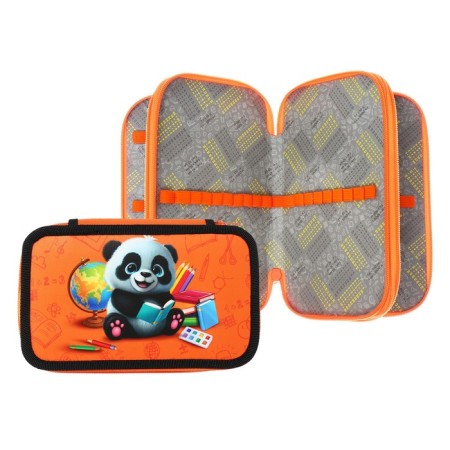 Penal 3 sections, 125 x 205 x 55 mm, calligrata 30p26/3 "Panda", laminated cardboard