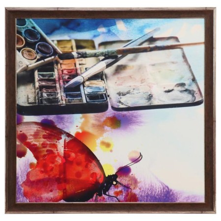 Board Velur "Watercolor" 70x70 (73x73) cm