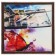 Board Velur "Watercolor" 70x70 (73x73) cm