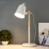 Burton table lamp E27 40W white 17.5x17.5x54 cm Risalux